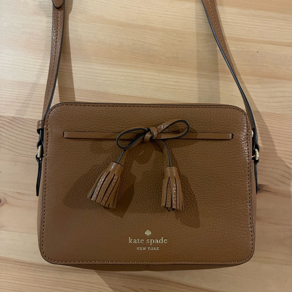 Brown Kate Spade Hayes Camera Bag